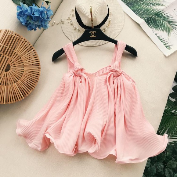 Tops - Pink Ruffled Top